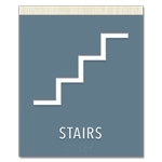 Stairs Sign w/Symbol