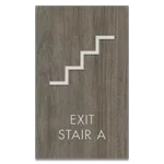 Stairway Exit Sign - DC Compliant