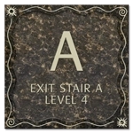 Stairway ID Sign - NYC Compliant