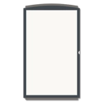 Vertical Message / Evac Holder for 11" x 17" Paper