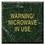 Warning! Microwave In Use