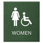 Women Sign w/Female & ISA Symbols