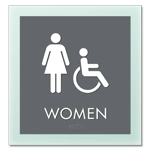 Women Sign w/Female & ISA Symbols