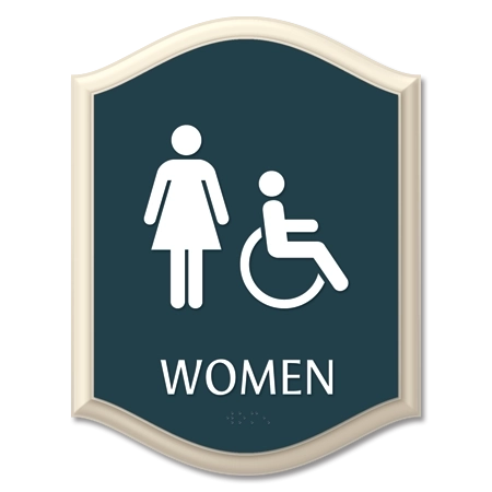 Women Sign w/Female & ISA Symbols