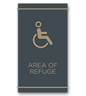 Refuge Area Signs