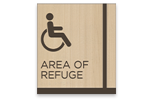 Refuge Area Signs