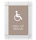 Refuge Area Signs