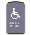 Refuge Area Signs