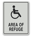Refuge Area Signs