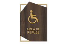 Refuge Area Signs