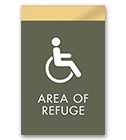 Refuge Area Signs