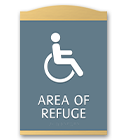 Refuge Area Signs