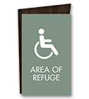 Refuge Area Signs