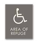 Refuge Area Signs
