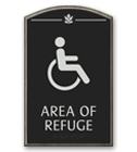 Refuge Area Signs