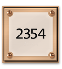 Room Number Signs