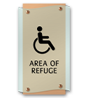 Refuge Area Signs