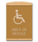 Refuge Area Signs