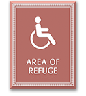 Refuge Area Signs