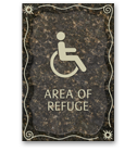 Refuge Area Signs