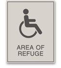 Refuge Area Signs