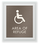 Refuge Area Signs