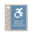 Refuge Area Signs